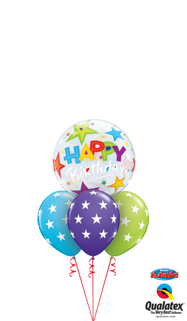 Birthday Star Bubble Bunch