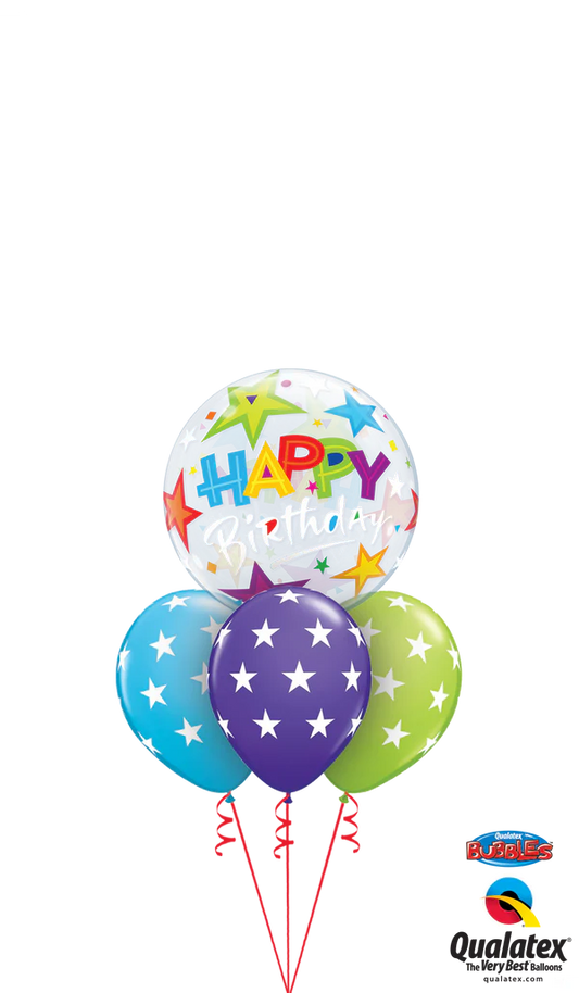 Birthday Star Bubble Bunch