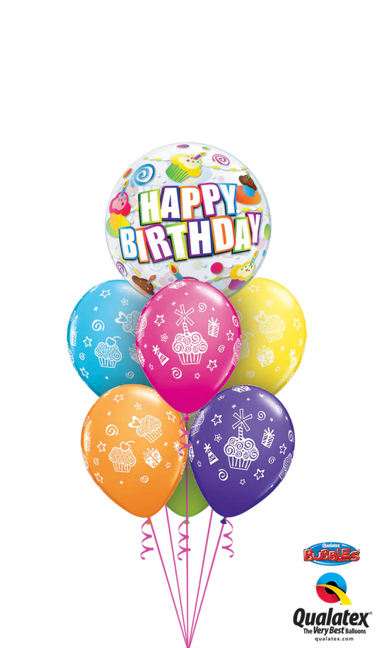 Colourful Cupcakes XL Bunch