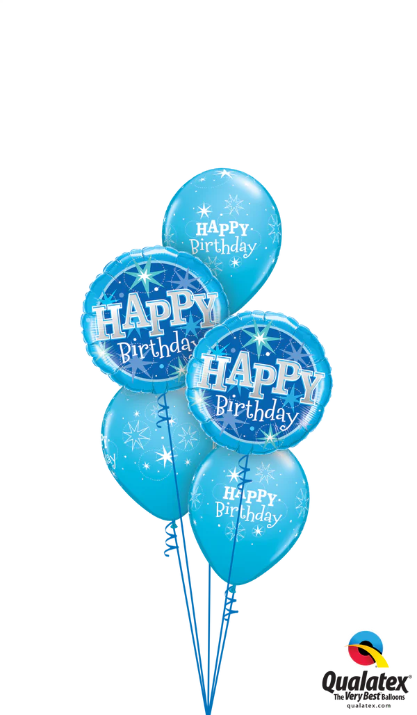 Blue Sparkle Bunch